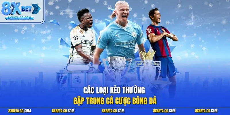 Các loại kèo thường gặp trong cá cược bóng đá